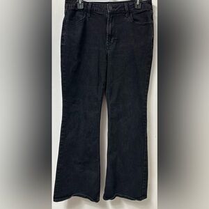 Old Navy Women's Black Flare Jeans